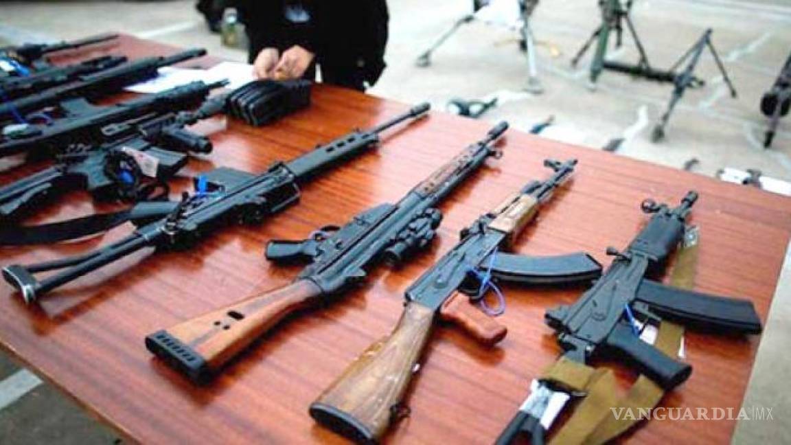 Al alza indagatorias por armas ilegales en Coahuila