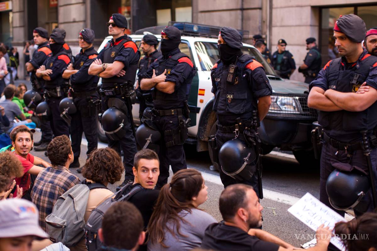 Alerta de violencia por referéndum en Cataluña