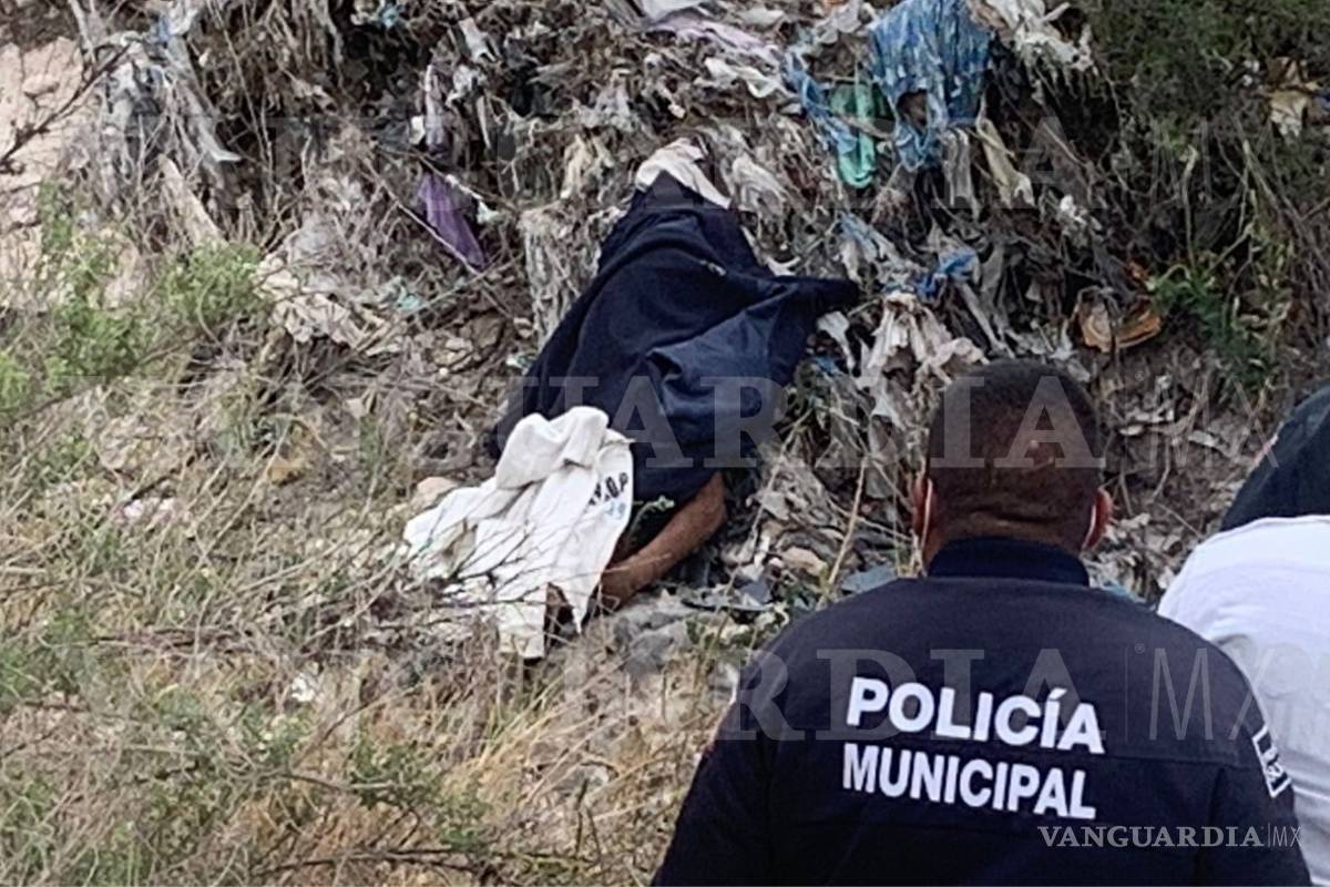 Localizan cadáver de hombre en arroyo de la colonia Misión Cerritos, al oriente de Saltillo