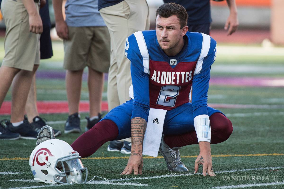 Johnny Manziel volverá a ser titular en un juego oficial de futbol americano luego de casi 3 años