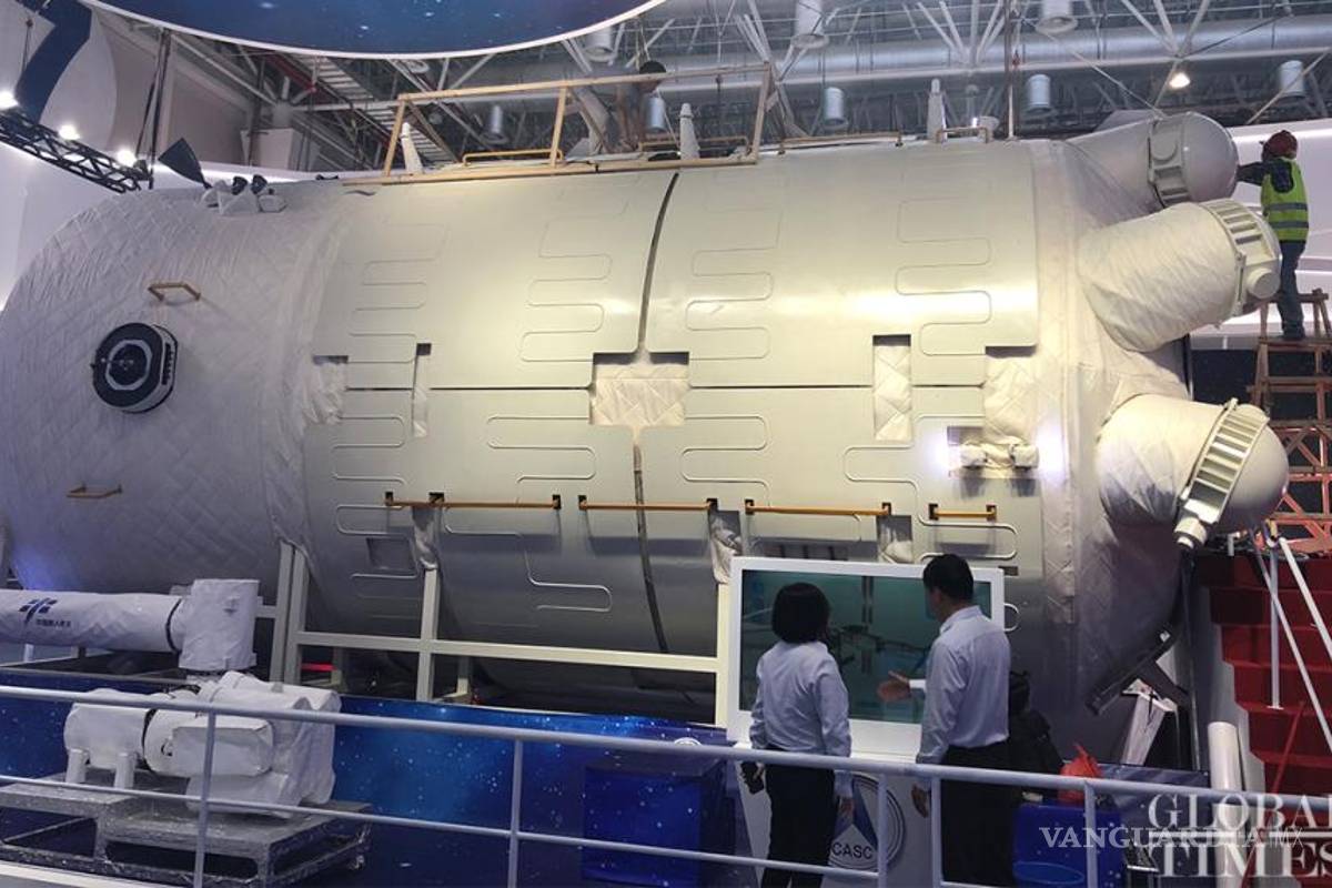 $!China presenta a Tiangong, su futura estación espacial