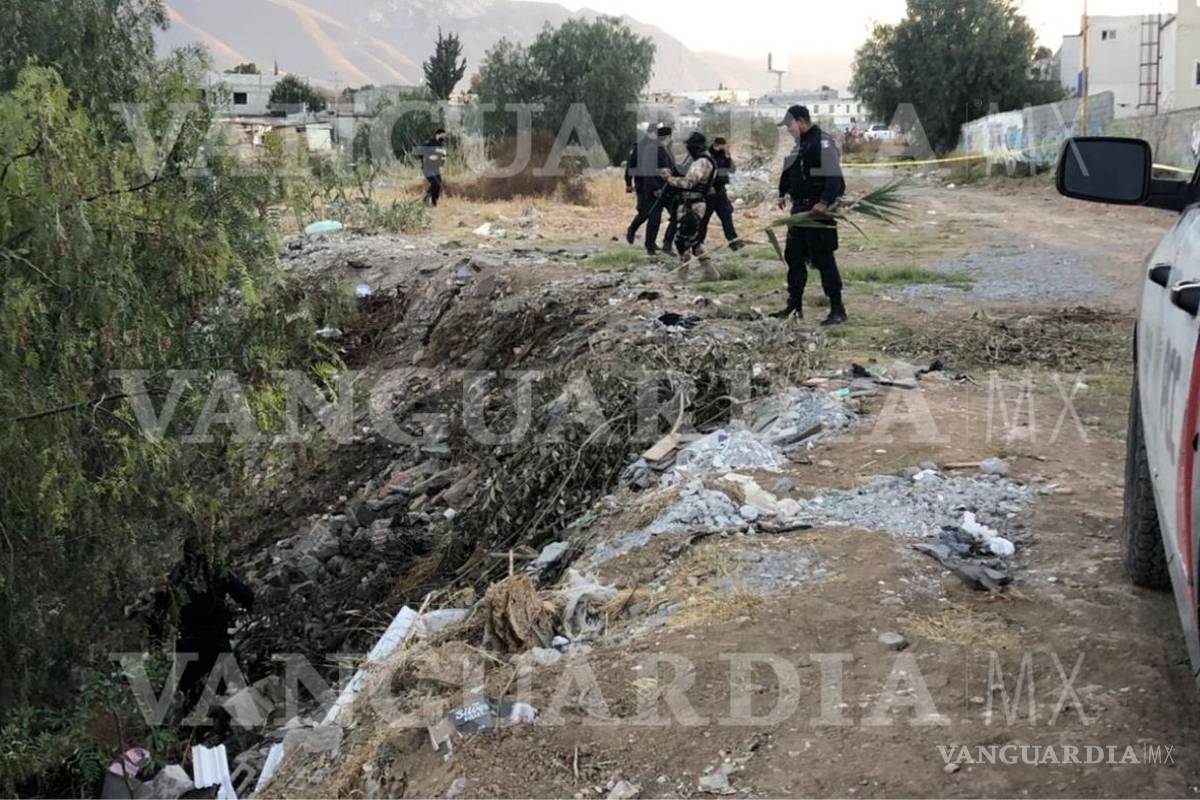 Localizan cuerpo putrefacto en arroyo al sur de Saltillo