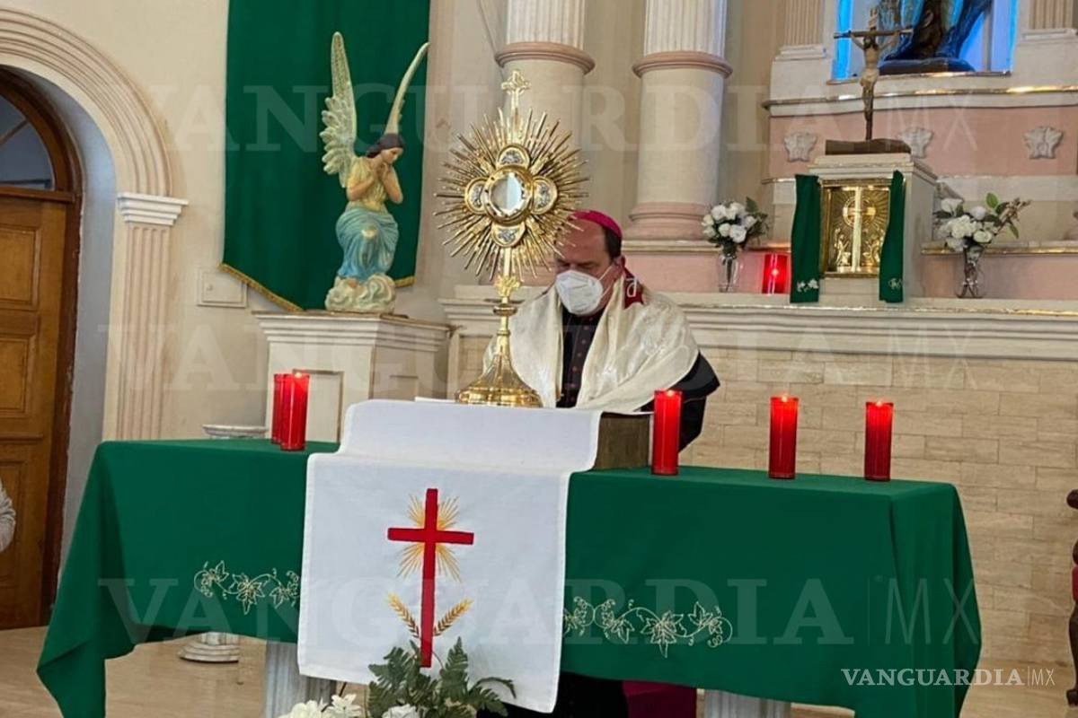 Recibe la Diócesis de Saltillo a monseñor Hilario González... 'Obispo, amigo, Arteaga está contigo' (video)