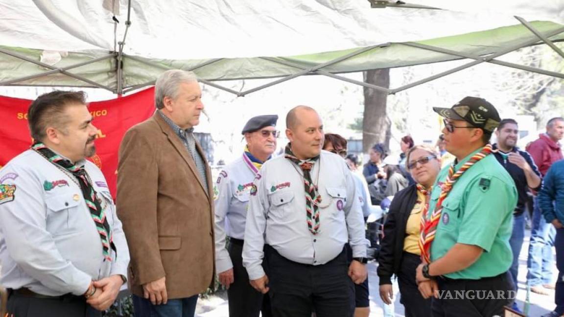 Destaca Alcalde de Saltillo labor del movimiento scout