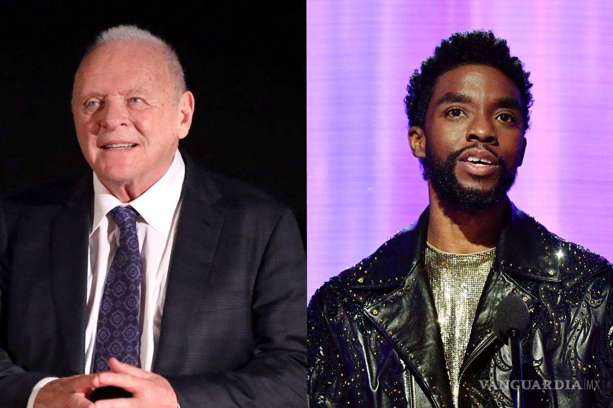 Anthony Hopkins rinde homenaje a Chadwick Boseman en un tardío discurso de los Oscar 2021
