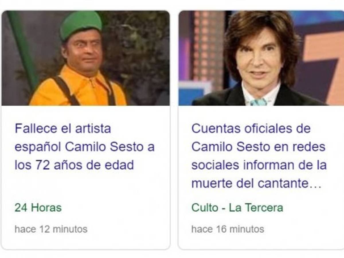 $!La muerte de Camilo Sesto inspira muchos memes