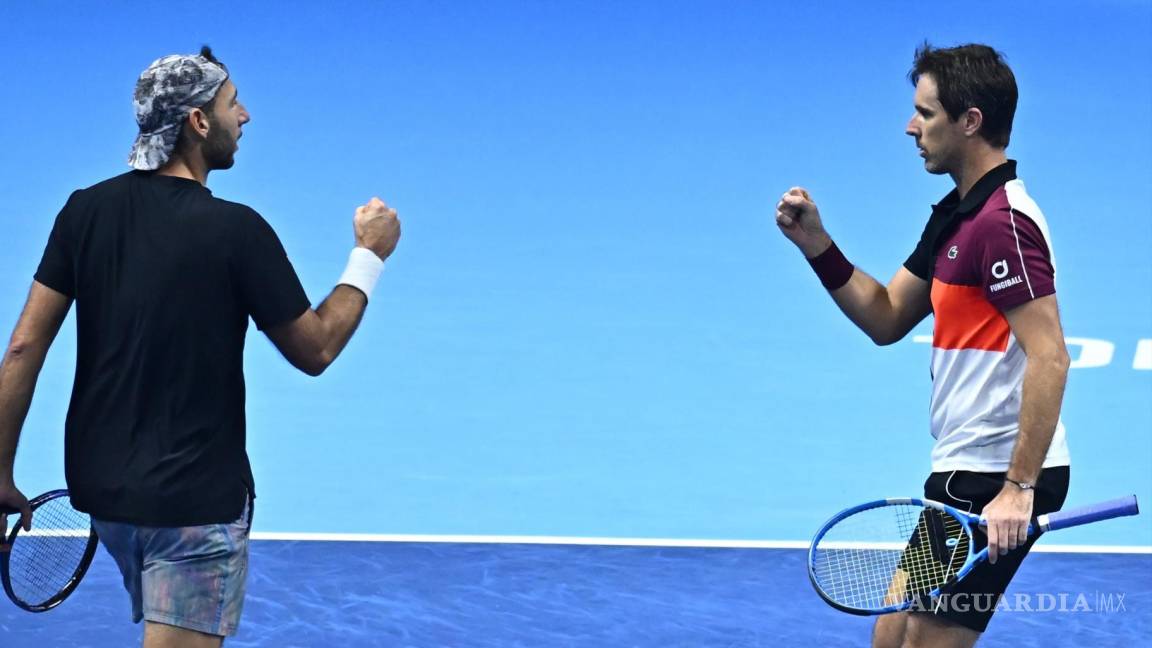 El mexicano Santi González, histórico en las ATP Finals: junto a Roger-Vasselin, ganan a los número 1 del mundo y están en Semifinales