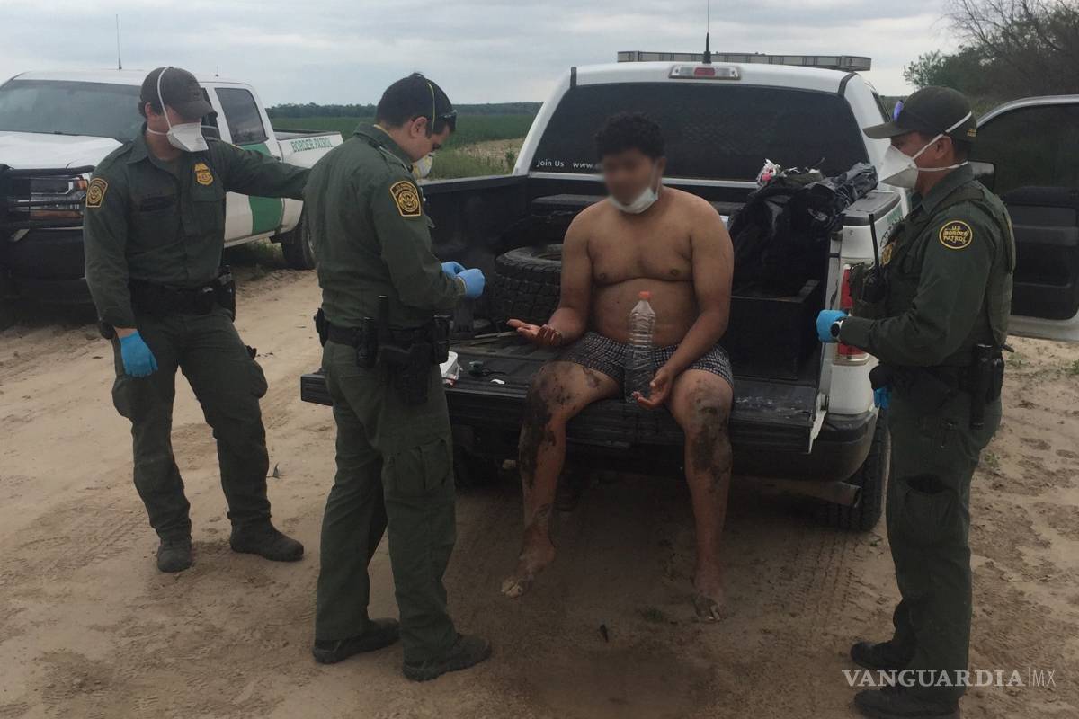 Agentes de la estación Eagle Pass rescataron a hombre del río Grande