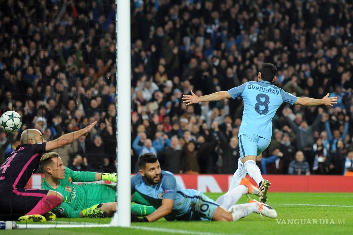 Los Citizens se imponen al Barcelona en el Etihad Stadium