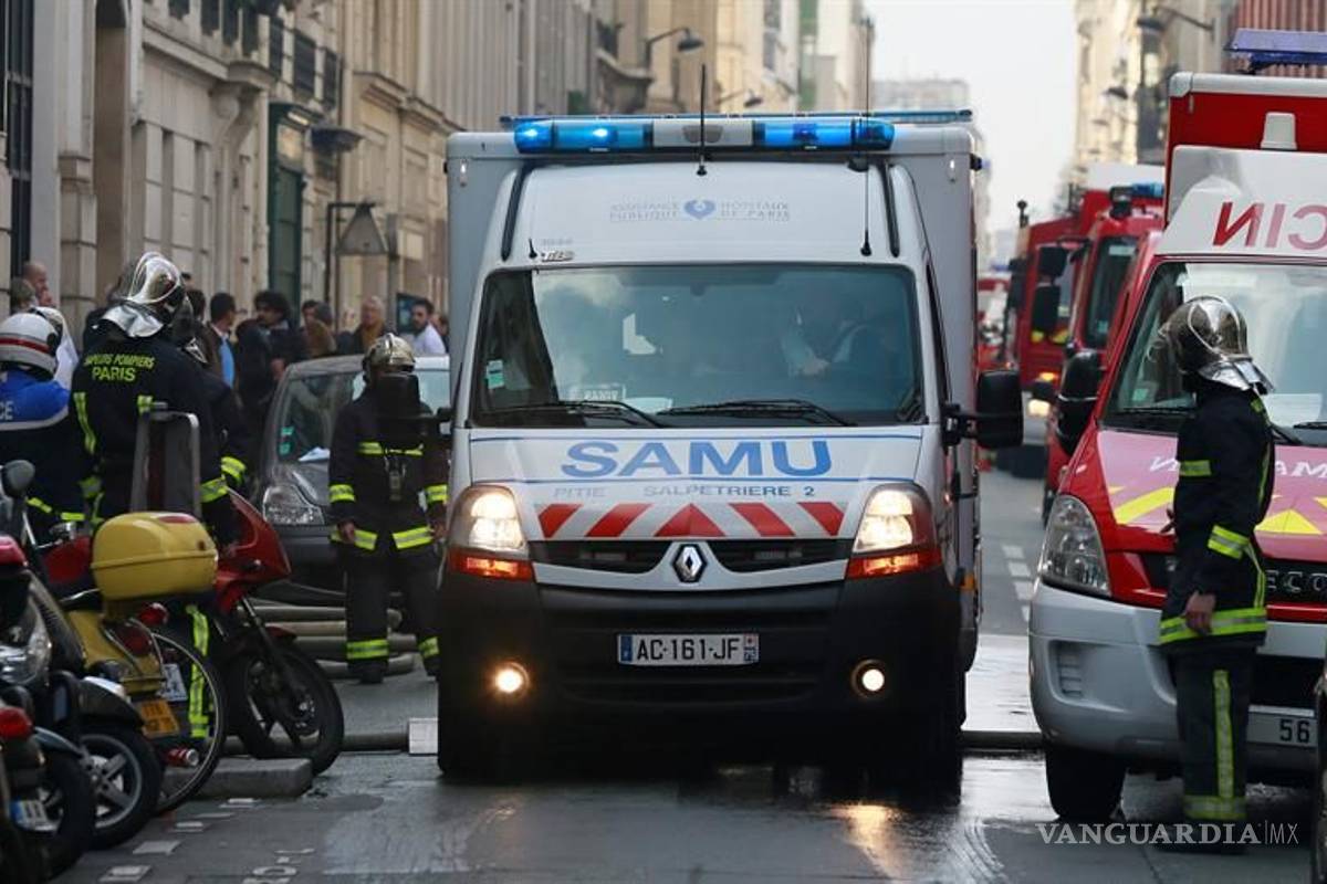 Explosión de gas en París deja 4 heridos y varios desaparecidos