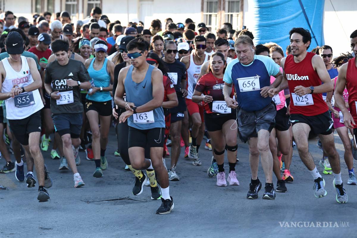 $!La 14ª edición de la Carrera “Chuy Flores” reunió a corredores de todas las edades y condiciones este domingo 5 de octubre en Saltillo.