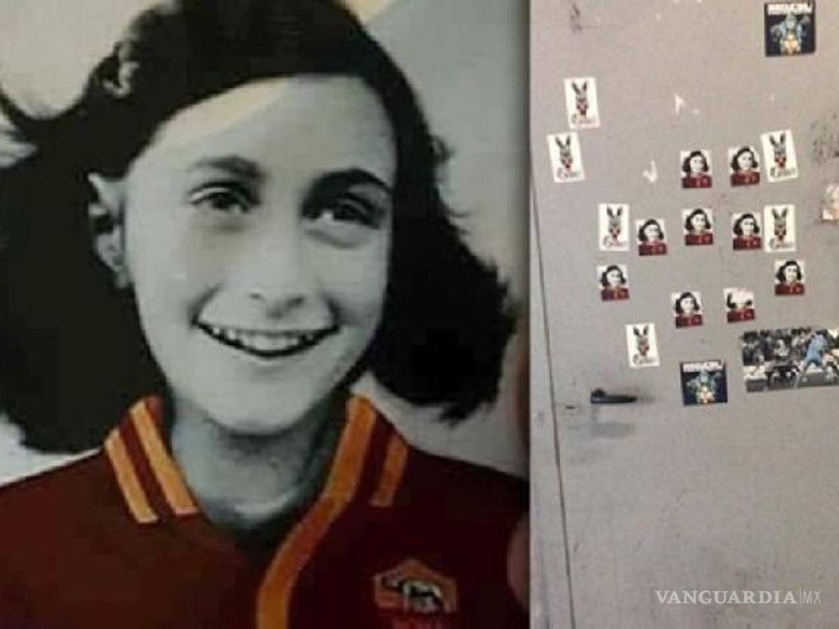 $!Multan con 50 mil euros a la Lazio por burlarse de Ana Frank