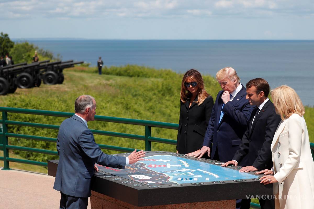 $!Minuto de silencio por los soldados caídos en Normandía