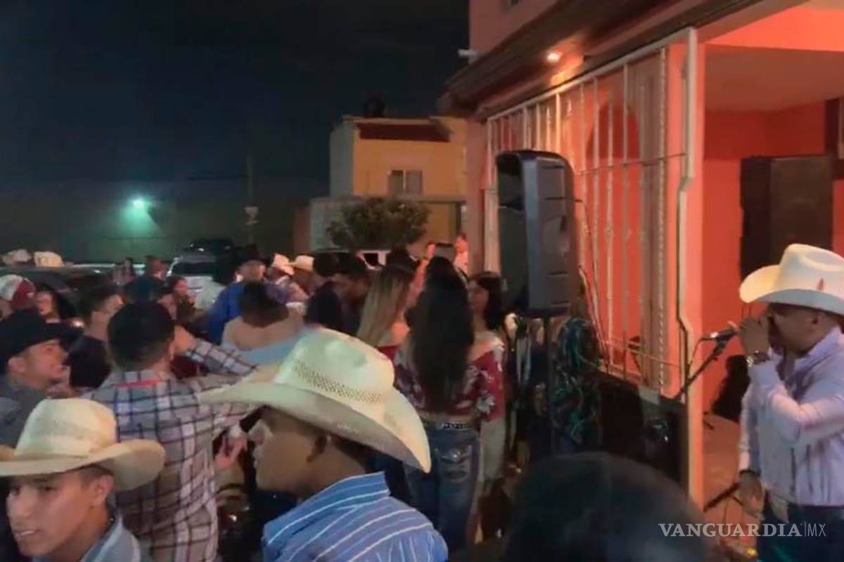 Multa de entre 8 mil y 47 mil pesos a organizadores de baile masivo en Saltillo