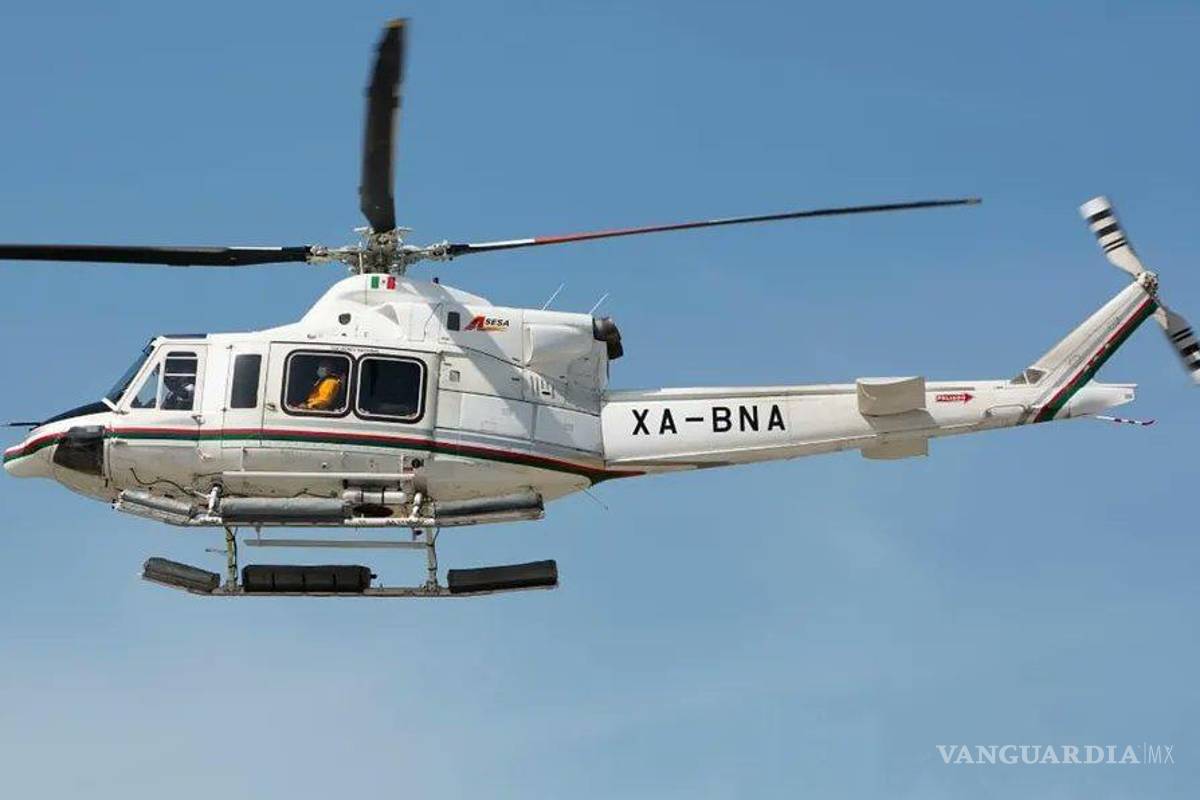 Investigan desplome de helicóptero de Pemex en Campeche