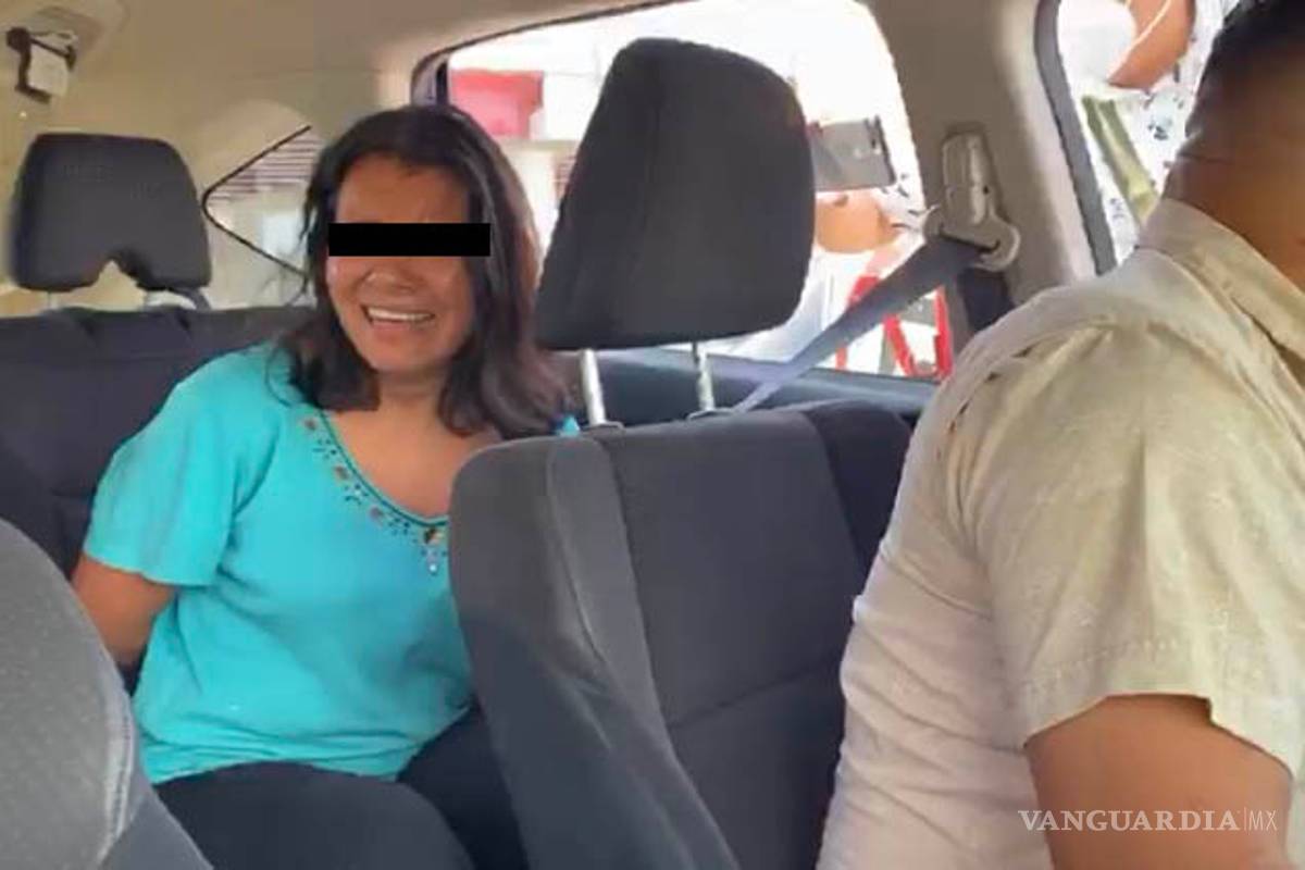 Trasladan a penal a mujer que intentó robar a menor