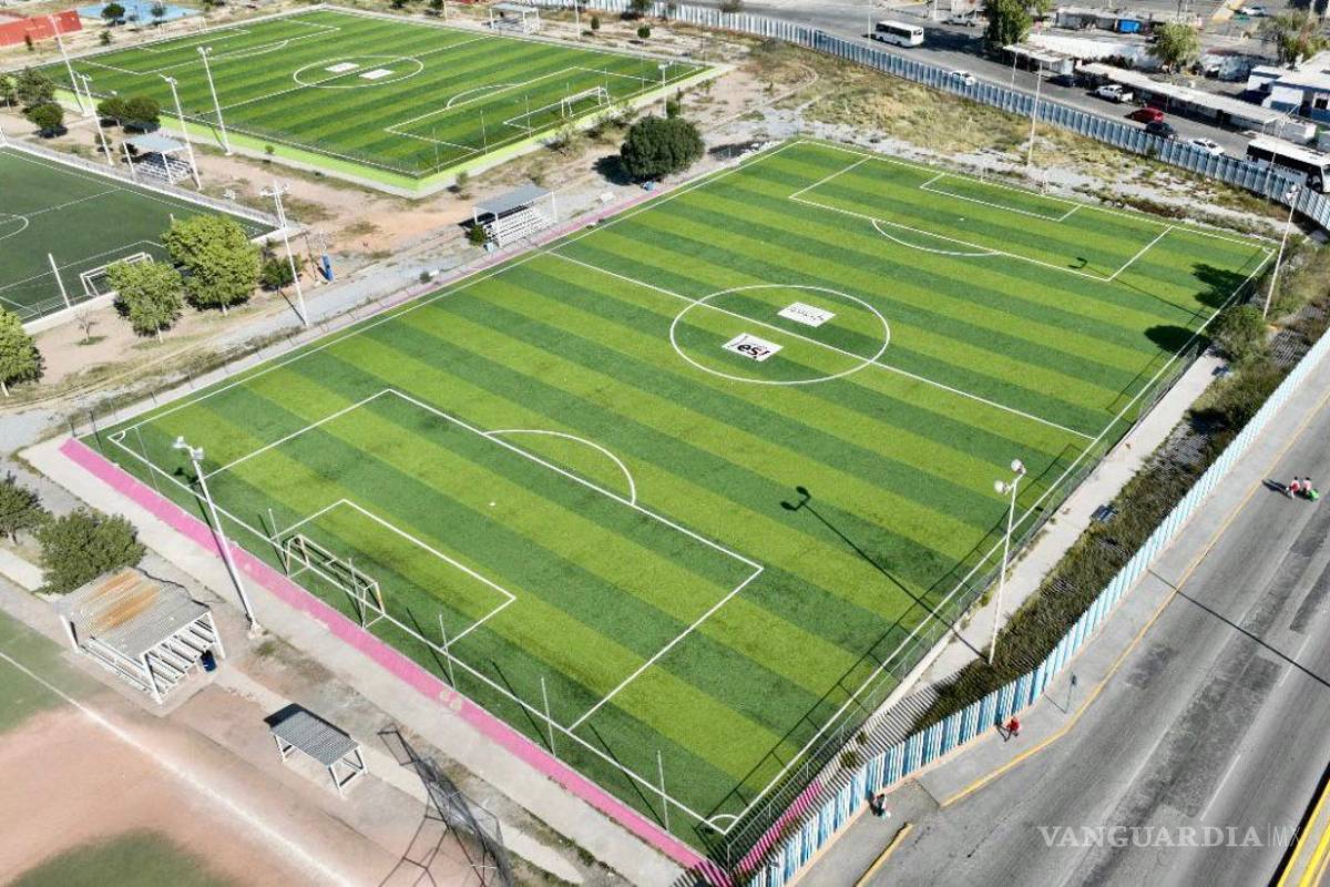 Impulsa Chema Fraustro rehabilitación de áreas deportivas Saltillo