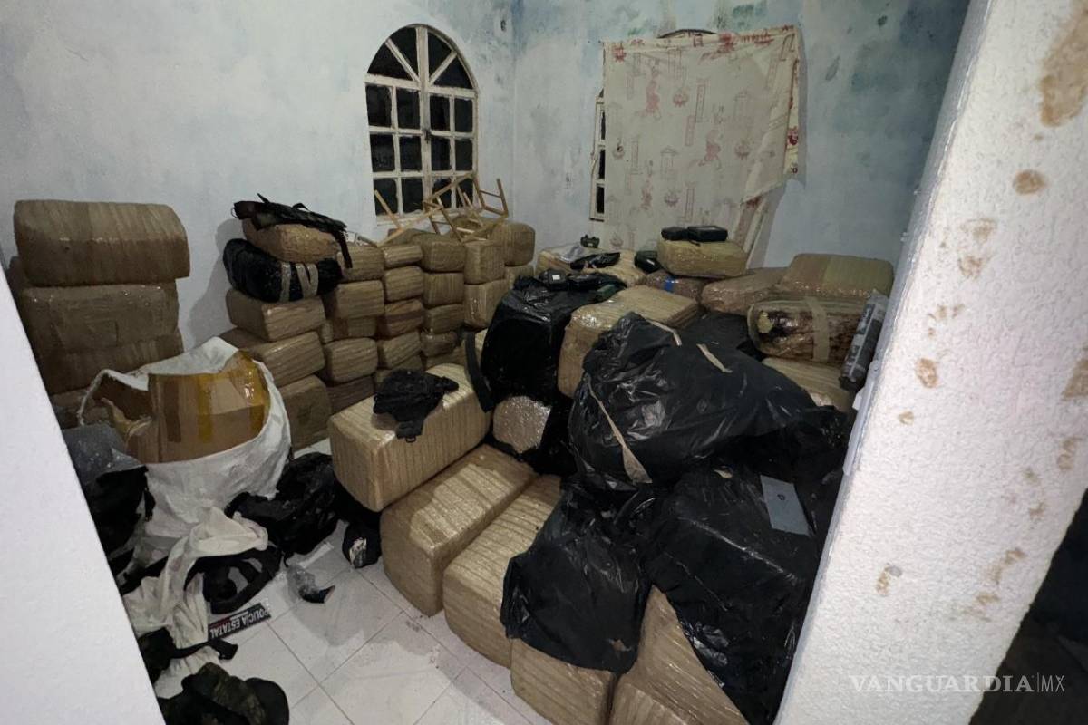 Decomisan una tonelada de mariguana en Tabasco; la cuidaba una mujer