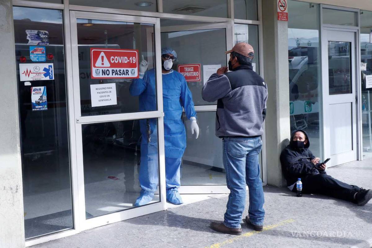 Coahuila: Nueva cifra máxima de contagios de Covid-19 en un día: mil 776