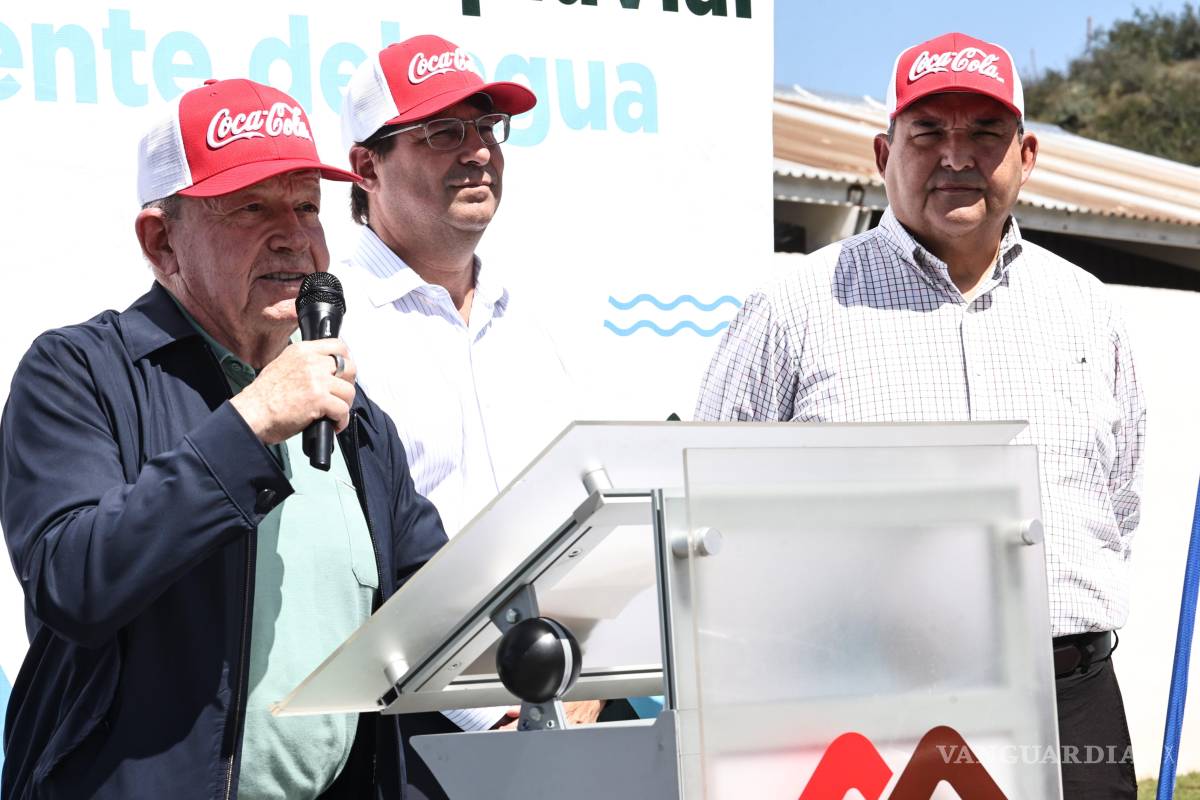 Saltillo: Inaugura Arca Continental sistema pluvial para riego de vivero en Cañón de San Lorenzo