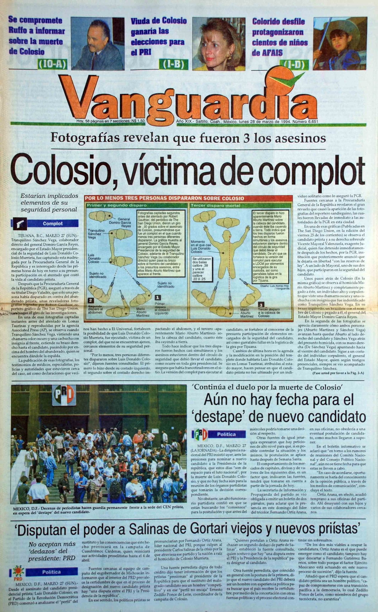 $!25 Años del Asesinato de Luis Donaldo Colosio