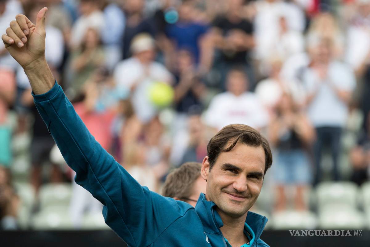 Federer empieza con el pie derecho en el Torneo de Halle