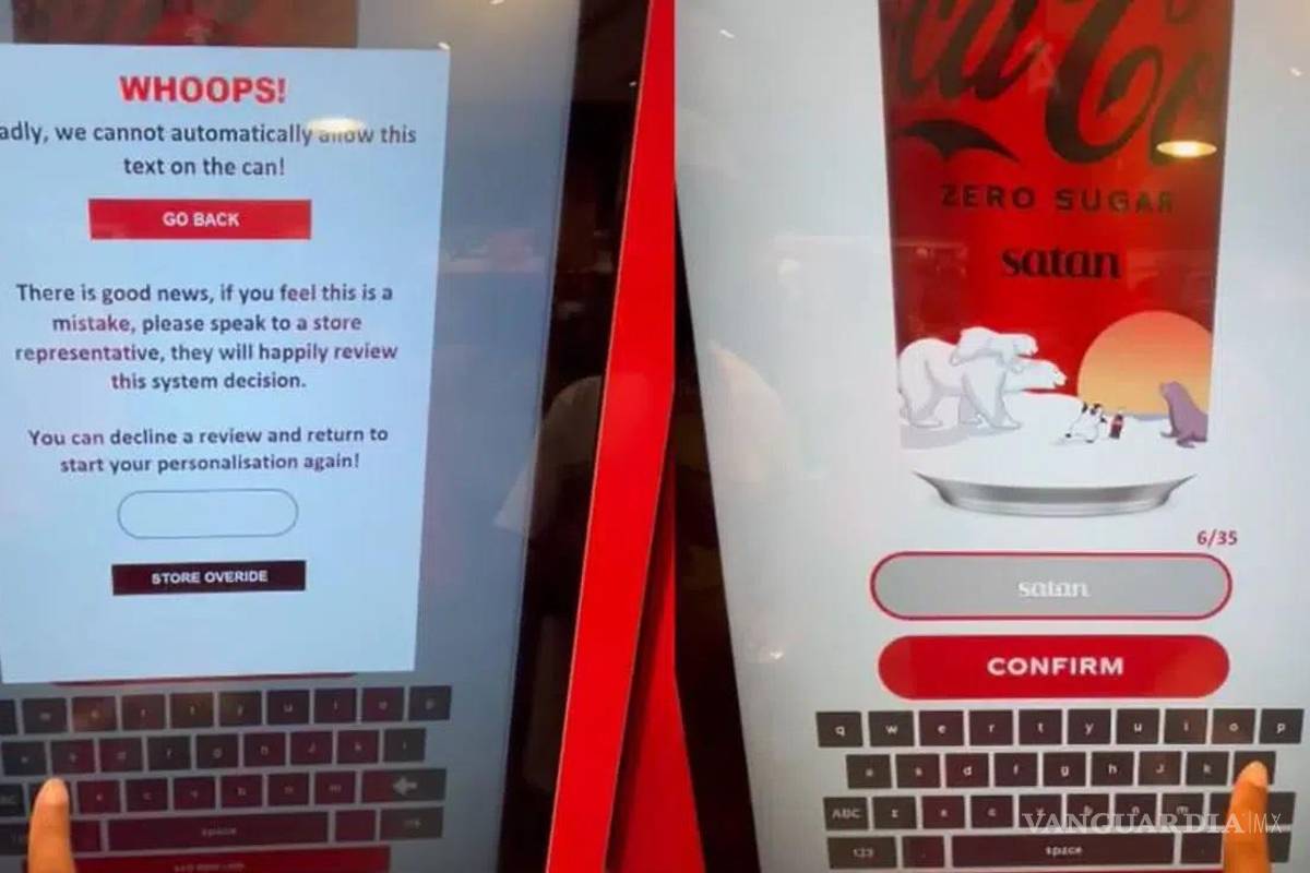 Critican a Coca-Cola por permitir ‘Satán’ o ‘Kamala’ en sus latas pero no ‘Jesús’ o ‘Trump’