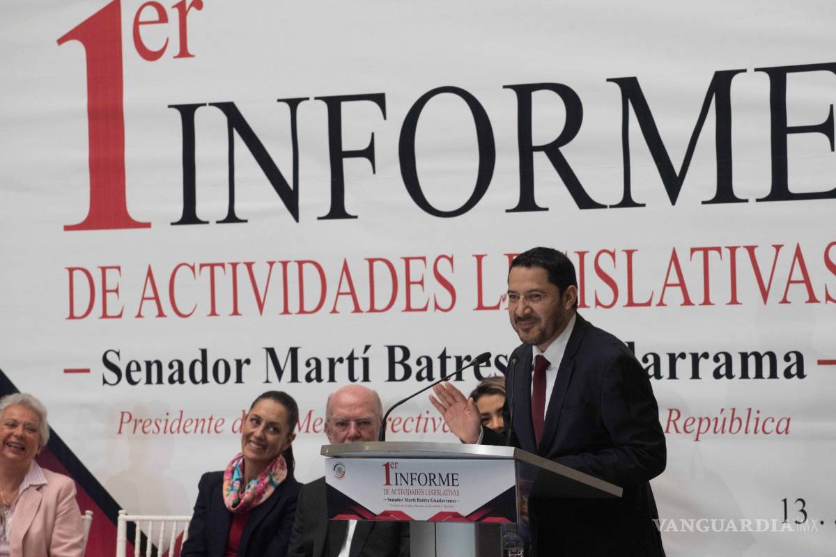 Estoy listo para seguir al frente del Senado: Martí Batres