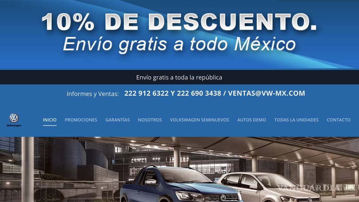 Volkswagen NO está rematando autos en México, no caigas en el fraude