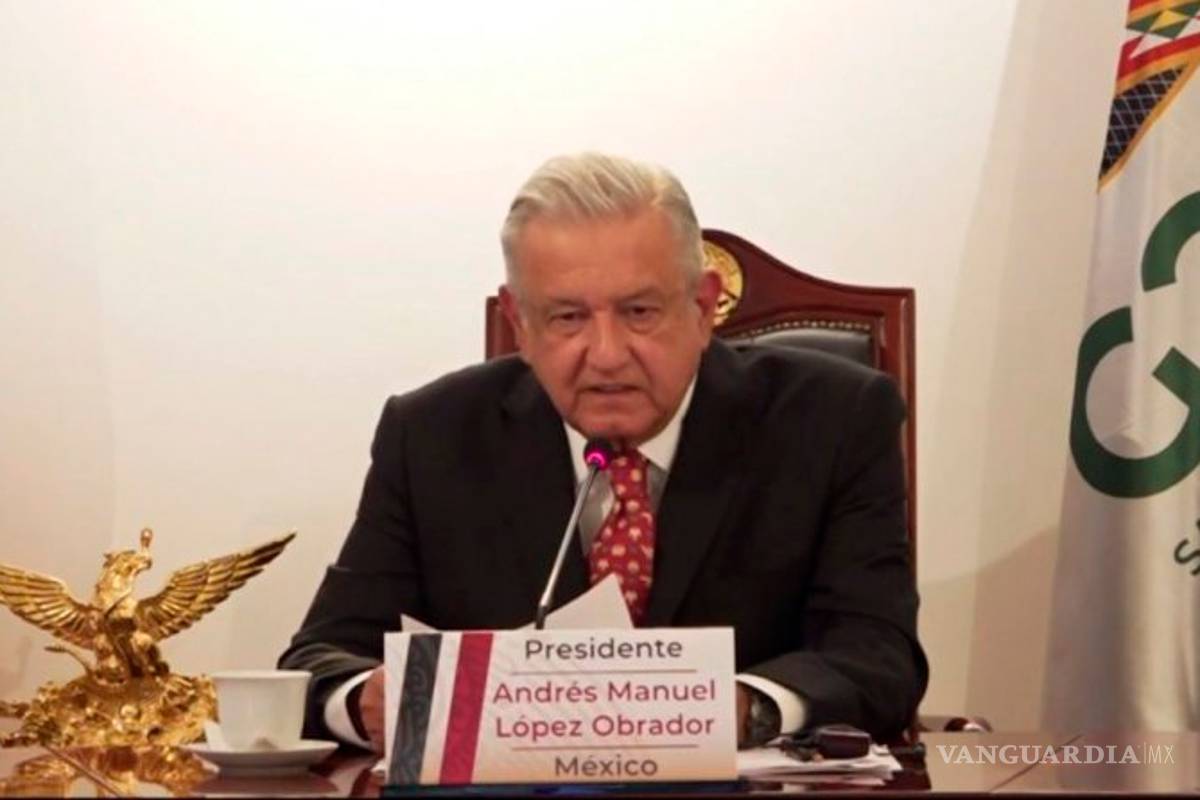 En reunión del G-20, AMLO pide a los líderes mundiales evitar el confinamiento por la pandemia