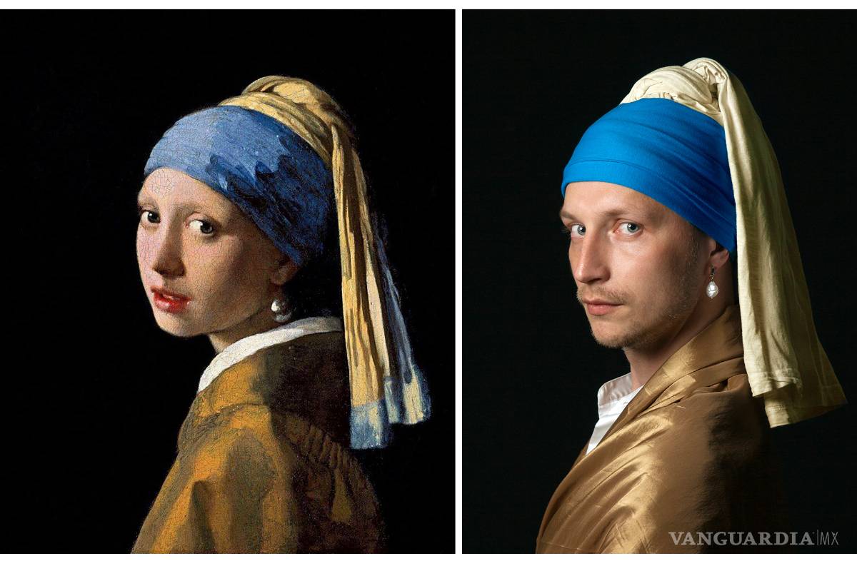 Coronavirus: Rusos recrean obras de arte en sus casas durante su cuarentena por el COVID-19