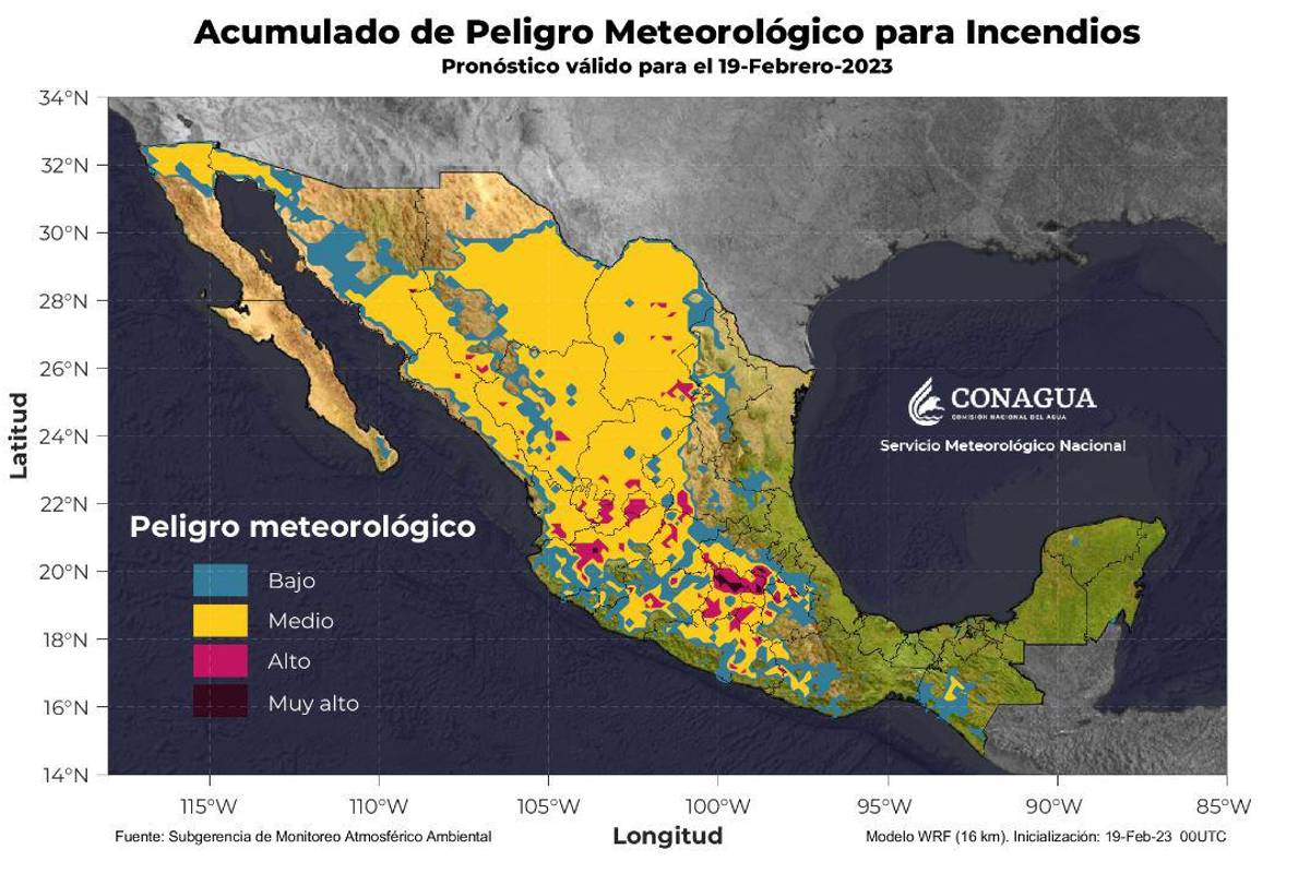¿Descanso del frío? Viene semana con calor a Saltillo y con riesgo de incendios forestales