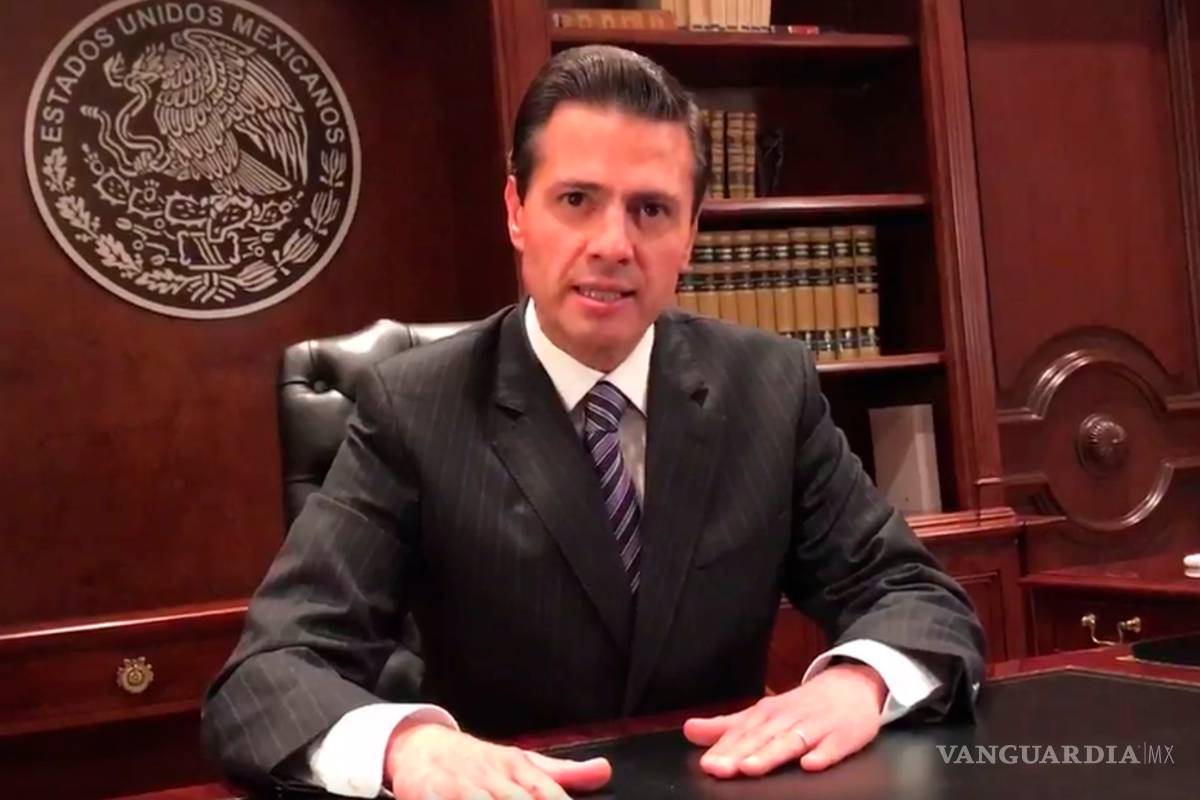 'México no pagará ningún muro', aseguró Peña Nieto; lamentó la decisión de Trump
