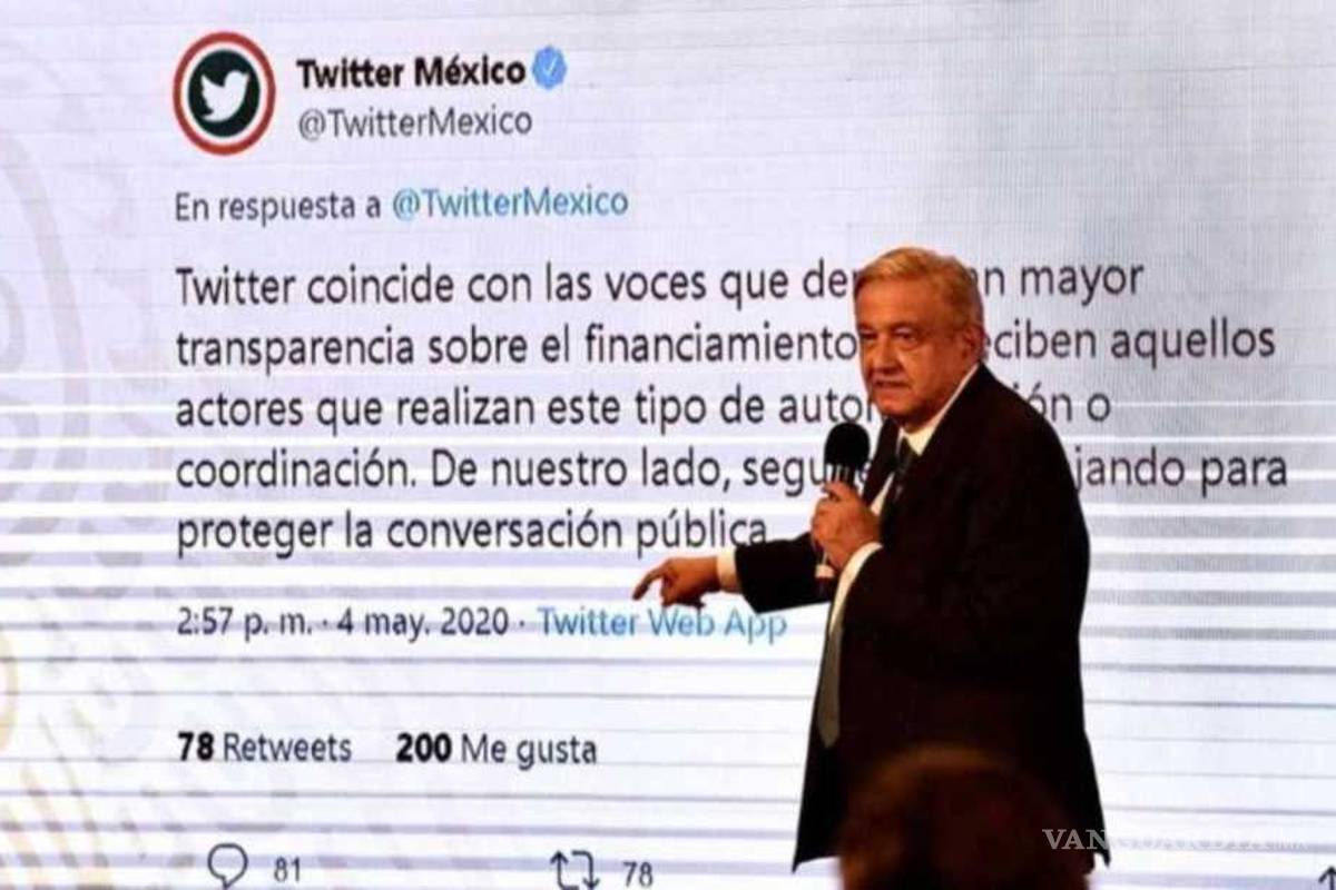 Directivos de Twitter, en espera de invitación formal a 'las mañaneras'