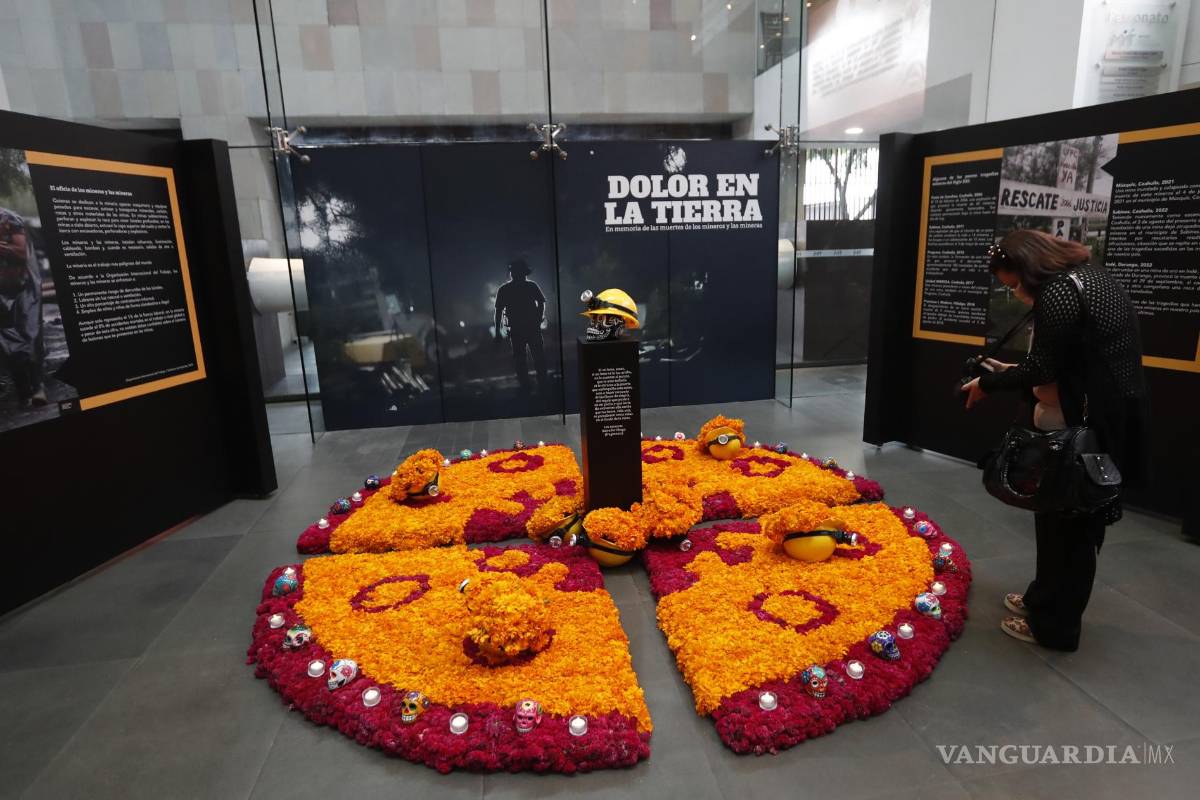 Museo de Memoria y Tolerancia dedica un altar de muertos para los mineros en México