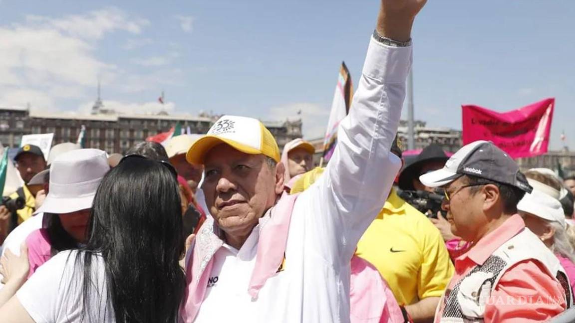 $!De marcha a “pasarela” de políticos, ¿quiénes acudieron a la marcha del INE?