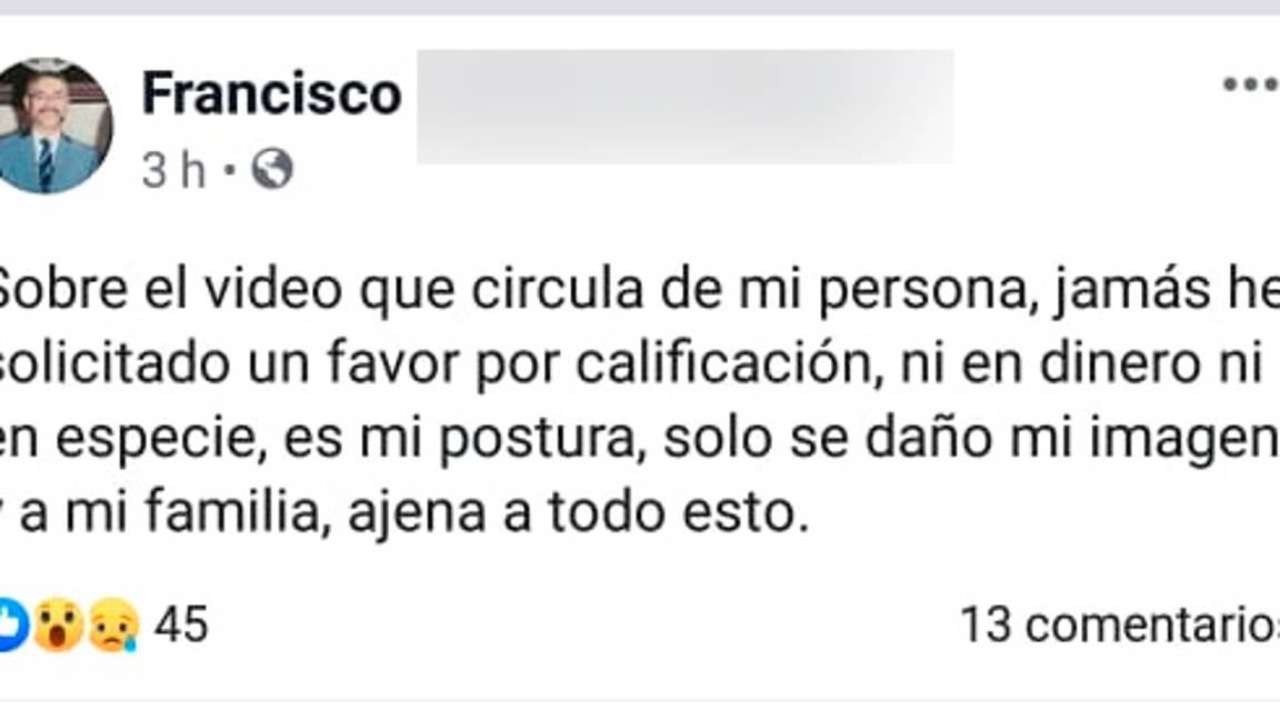 $!Video muestra cómo profesor acosa sexualmente a alumna de La Universidad Michoacana