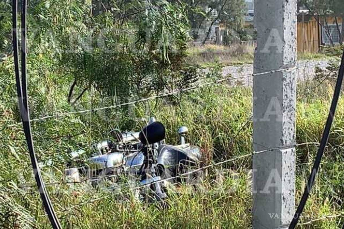 Hallan sin vida a presunto policía en carretera Saltillo-Monterrey