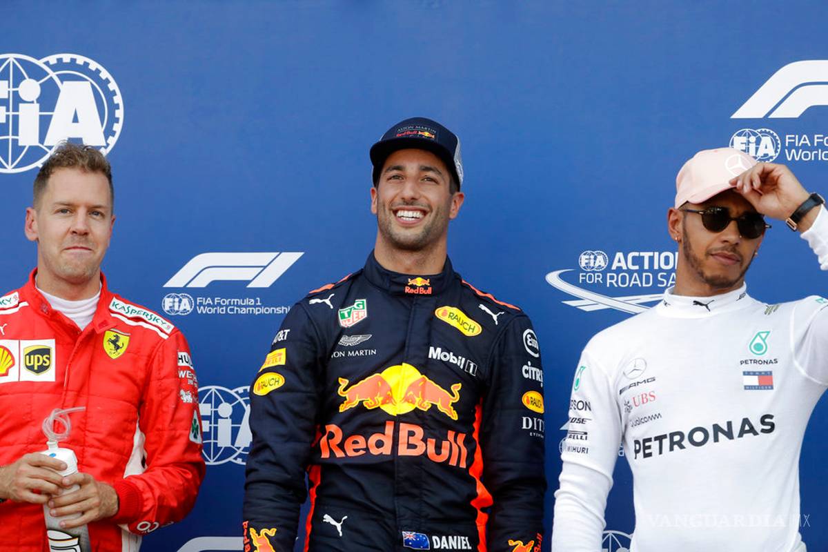 Formación de salida del Gran Premio de Mónaco