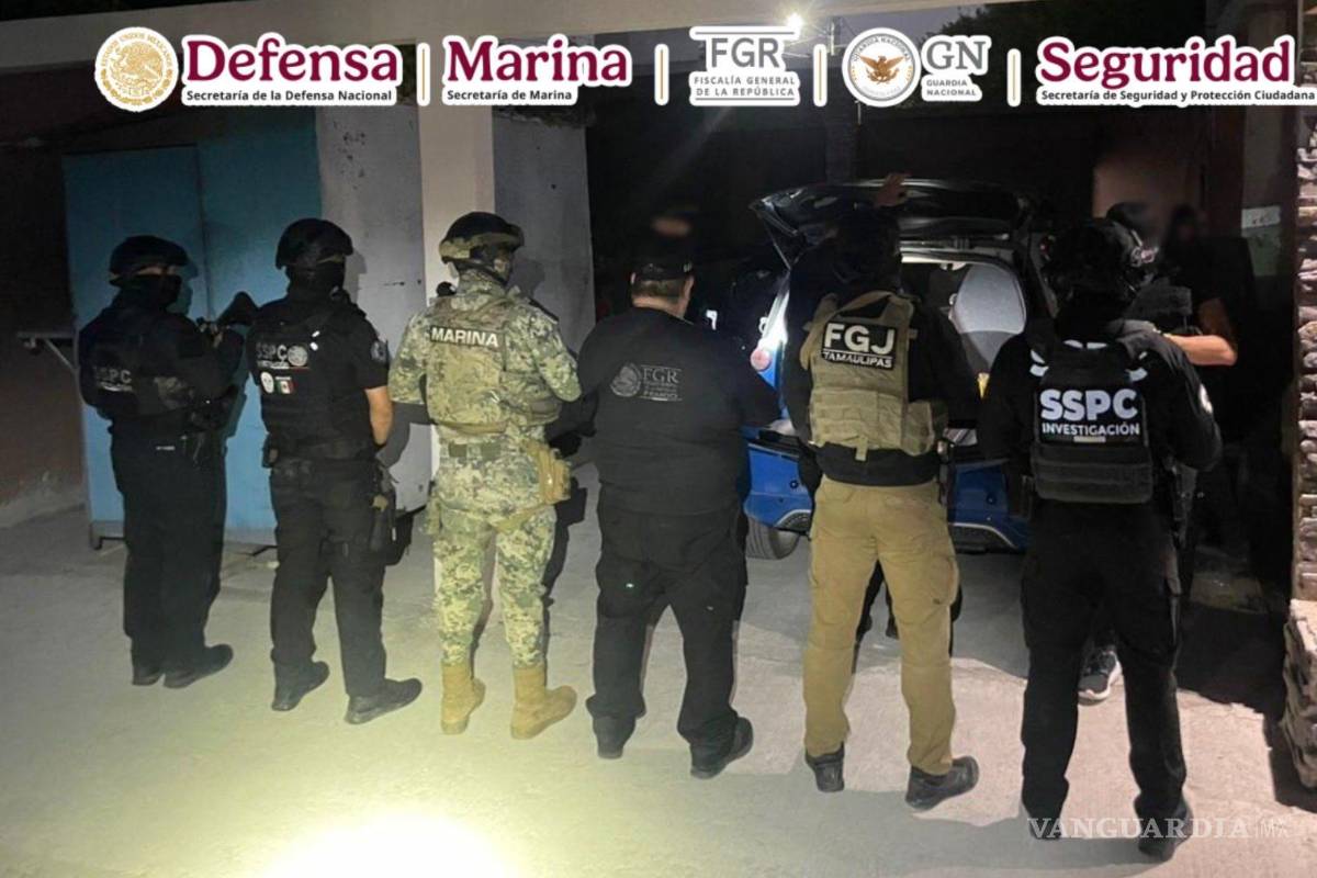 $!Detuvieron en Matamoros, Tamaulipas, a cuatro miembros del Cártel del Golfo.