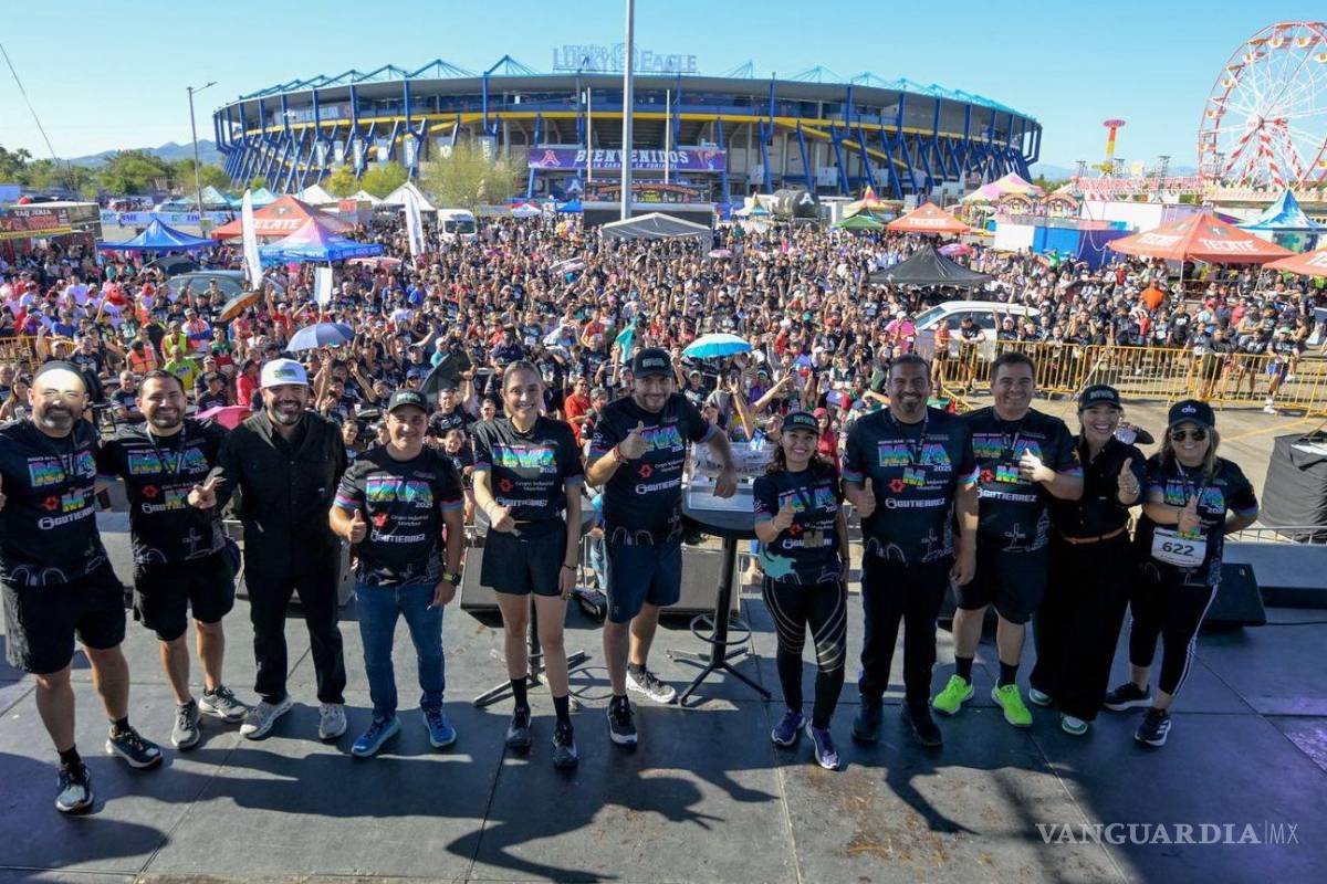 Monclova celebra con éxito el Medio Maratón 2025 con más de 2,500 corredores