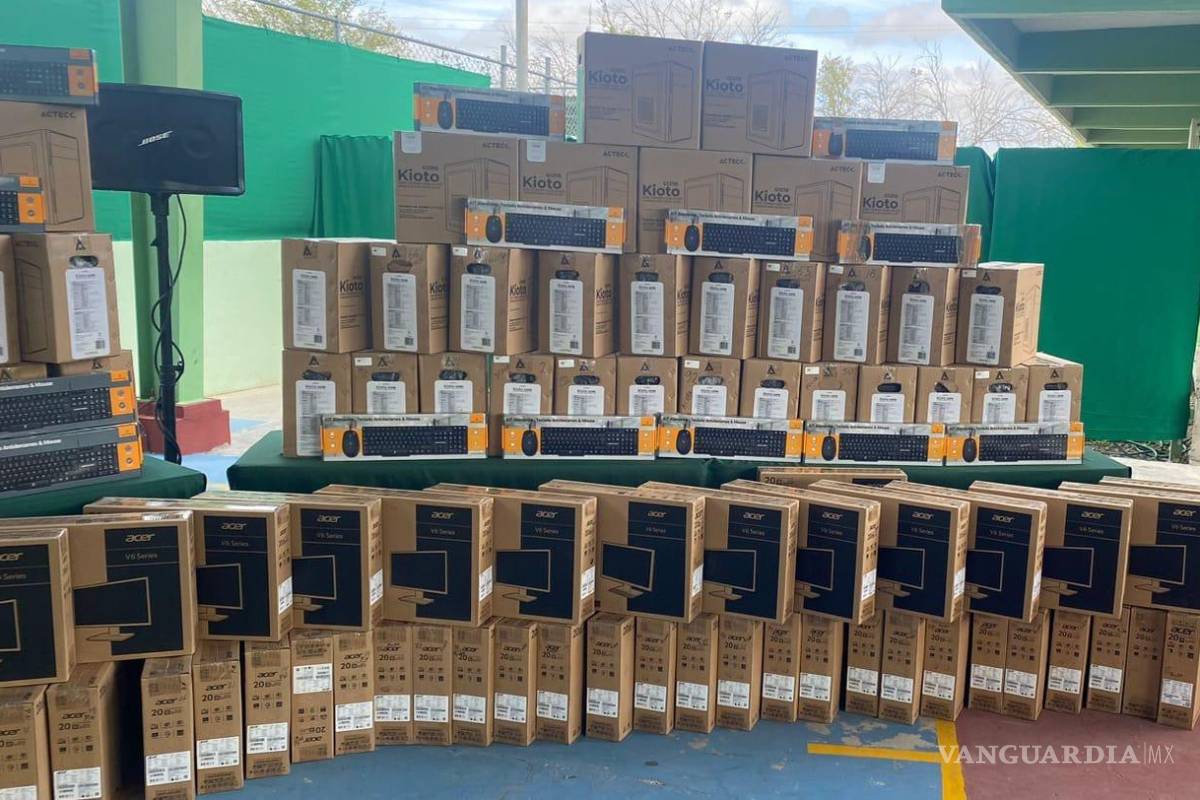 Actualiza Conalep equipo de cómputo en planteles de Coahuila