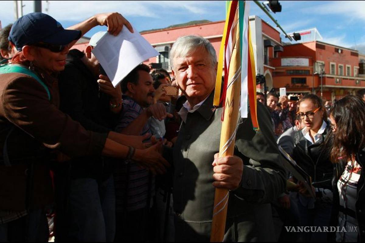 $!AMLO será el primer presidente de México que recibirá Bastón de Mando