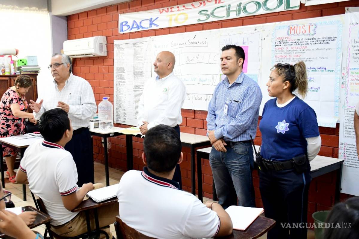 Disminuyen índices de inseguridad en escuelas de Monclova