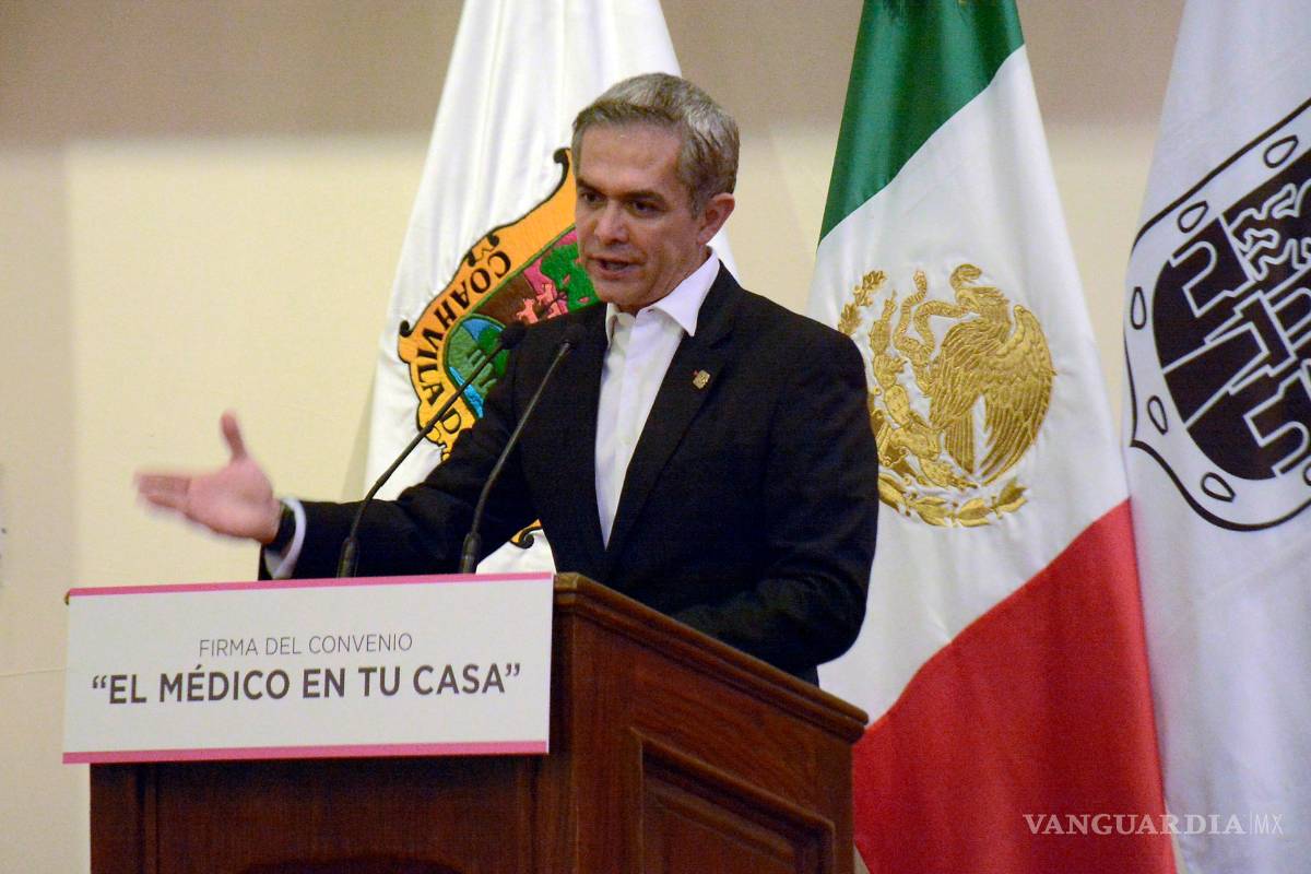 Miguel Ángel Mancera irá por la Presidencia si el proyecto es ciudadano