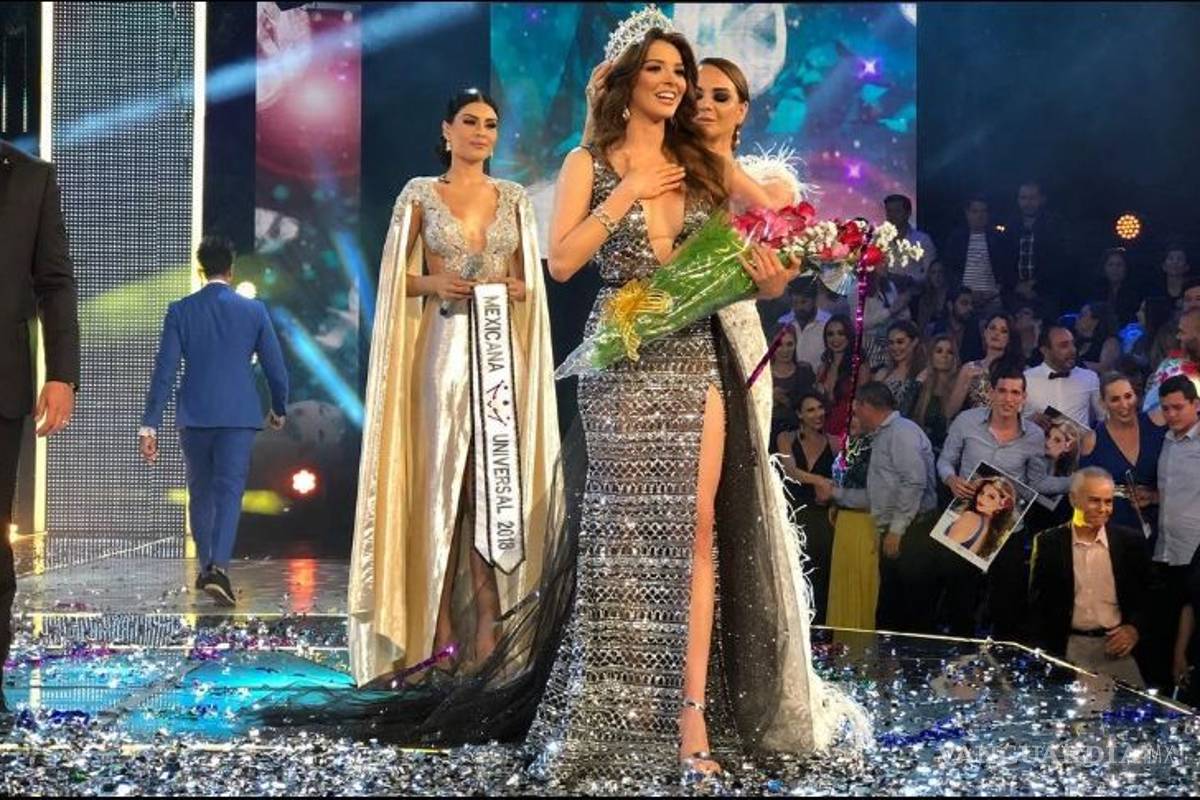 Andrea Toscano se corona como Mexicana Universal y representará a México en Miss Universo