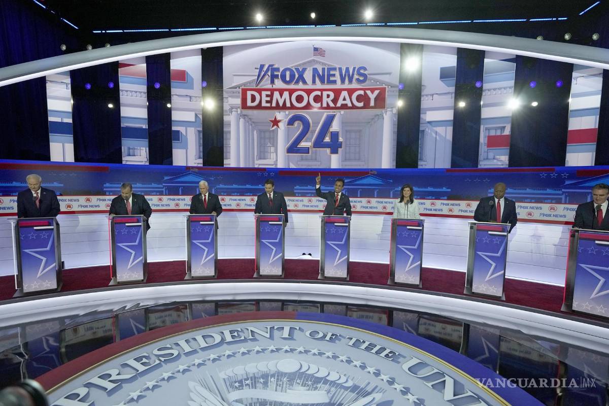 Realizan primer debate republicano en Estados Unidos; hablan sobre migración, fentanilo... y gestión de AMLO