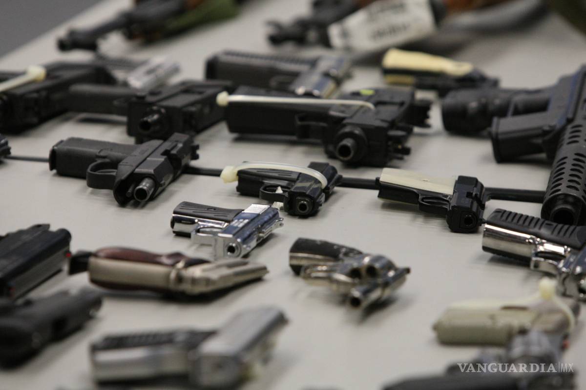 $!Destruirá la Sedena en Saltillo 717 armas largas y cortas