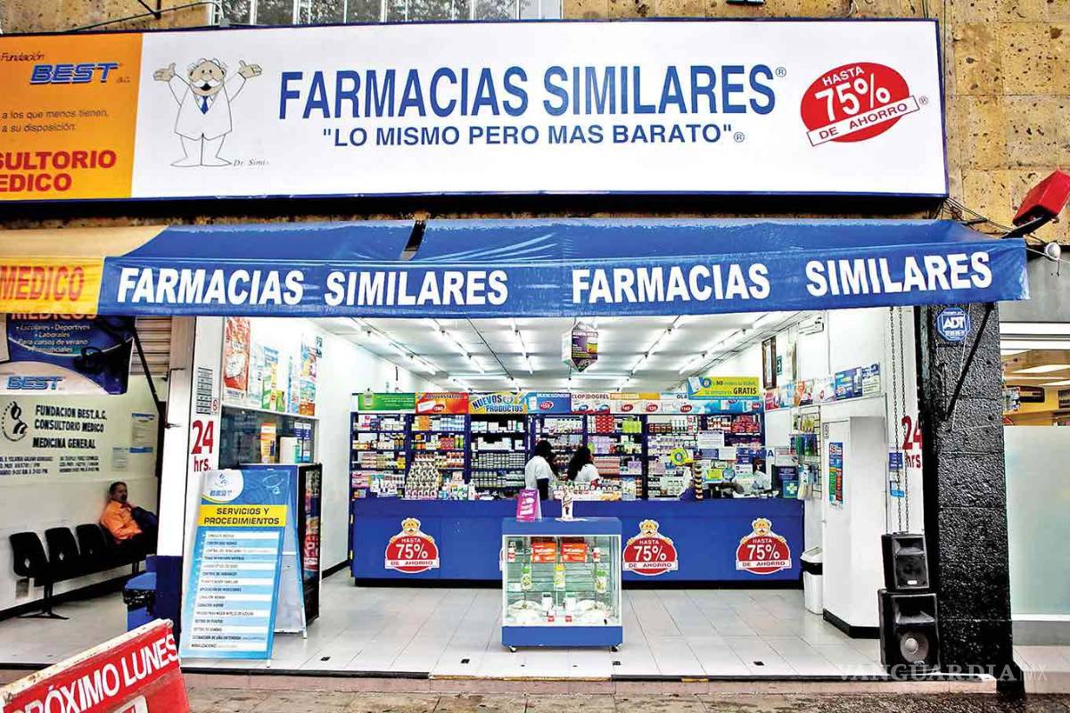Casi 30% de las consultas son en Farmacias Similares