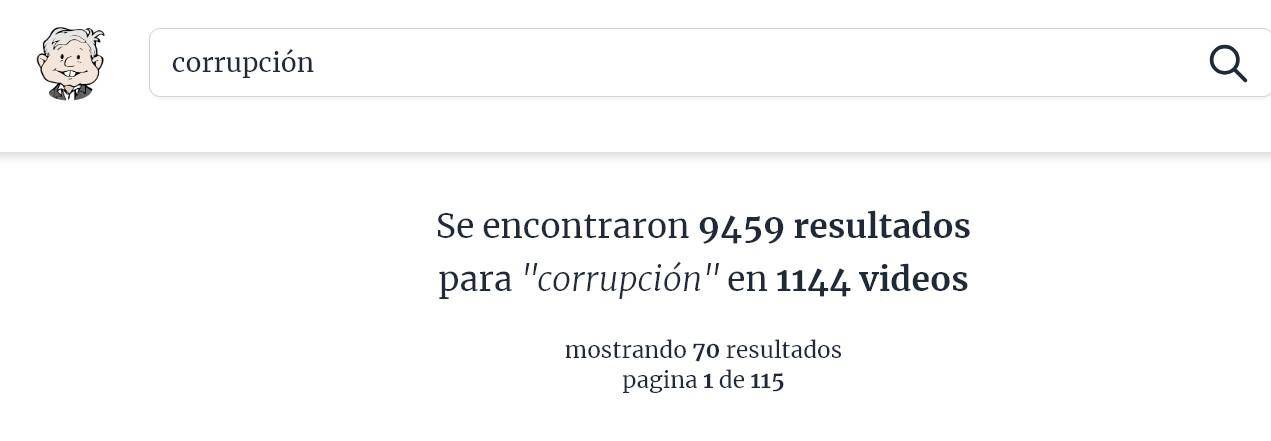 $!La palabra “corrupción” es una constante en las conferencias matutinas que se realizan de lunes a viernes | Foto: Especial